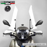 Biondi Parabrezza Linea Z + Kit Attacchi Piaggio Beverly 300 HPE 2021-2024