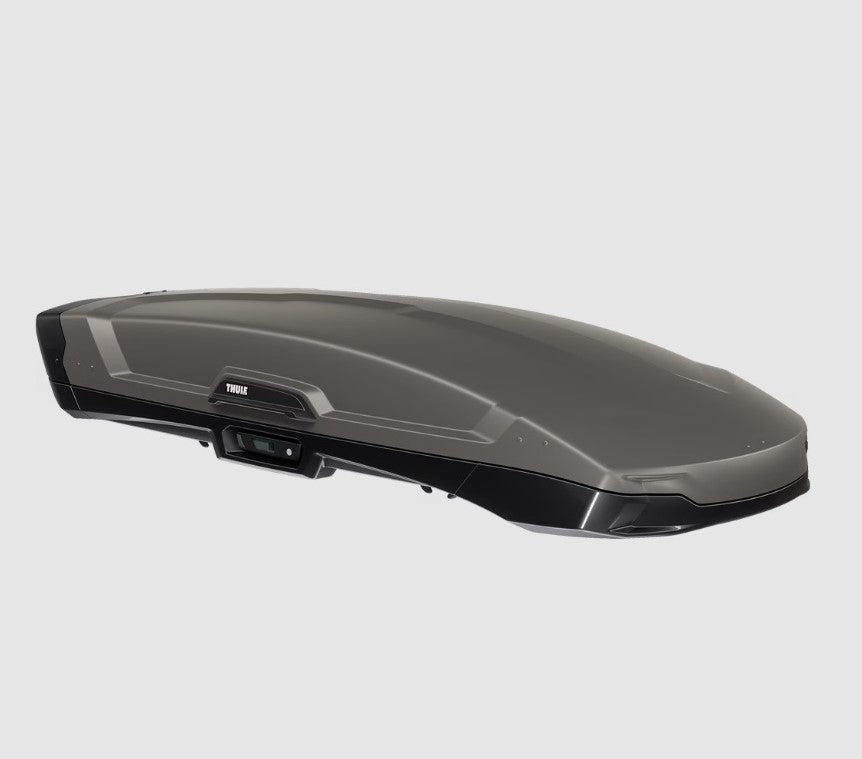 Cofre de techo Thule 613200 Auto Vector M, titanio mate, bicolor