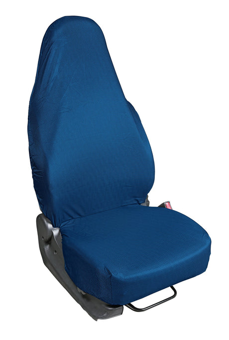 Lampa Easy Cover, coprisedile anteriore elasticizzato - Blu 53236