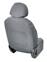 De-Luxe Sport Edition, pareja de fundas para asientos delanteros - Negro