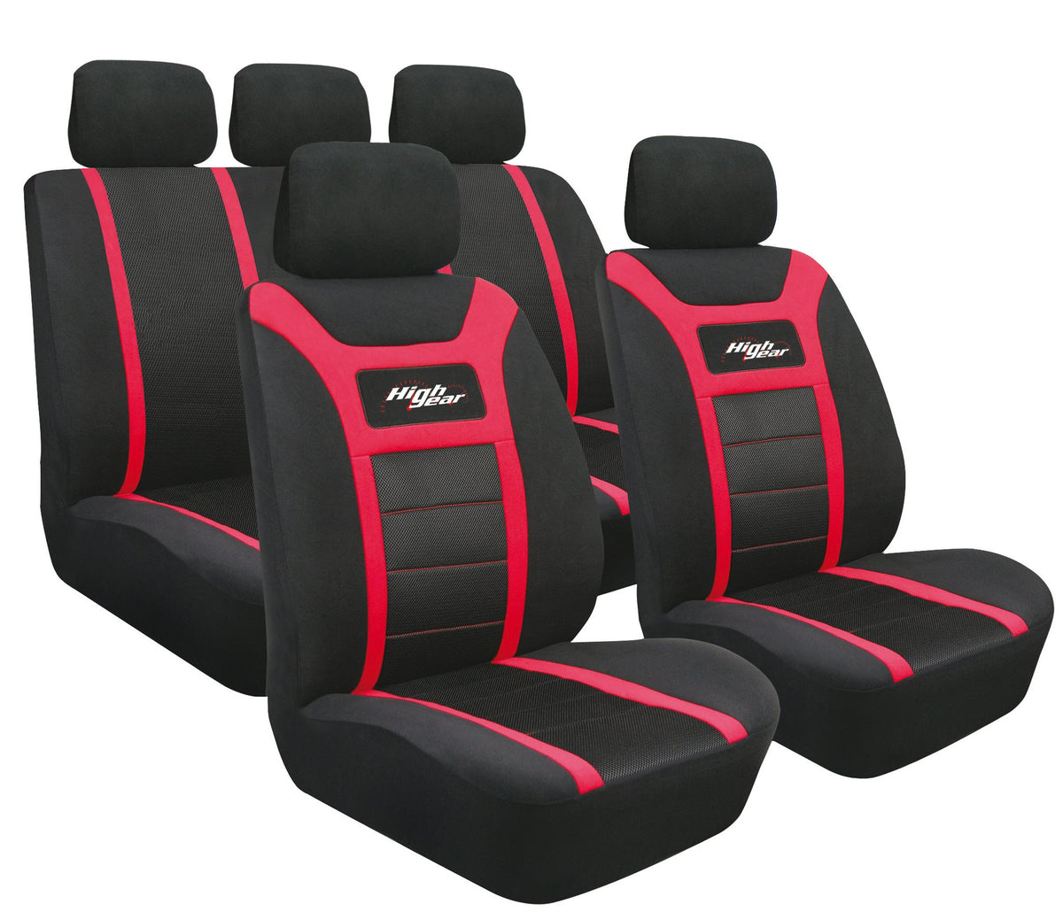 High-Gear, set fodere coordinate - Rosso