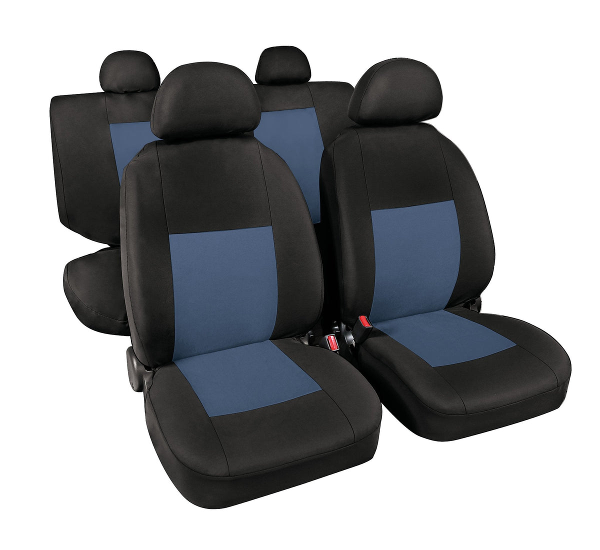 Classic, set fodere coordinate in jacquard - Avio/Nero