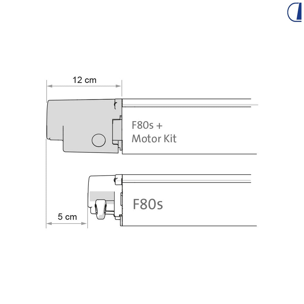 Motor Kit Compact F80S • Polar White