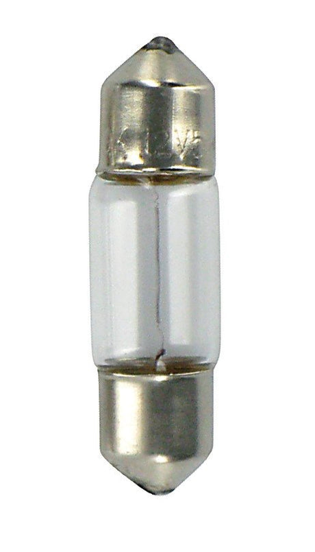 Lampa 12V Lampada siluro - 8x28 mm - 10W - SV7-8 - 2 pz - D/Blister 58131