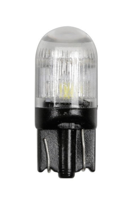 Pilot 12V Mega-Led 3 2 SMD x 1 chip + 1 SMD x 3 chips T10 W2,1x9,5d 2 pz Bianco
