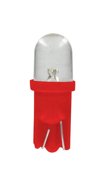 Pilot 12V Colour-Led, lampada 1 Led (T10) W2,1x9,5d 2 pz Scatola Arancio