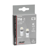 Pilot 12V Hyper-Led 2 1 SMD x 2 chips T10 1W W2,1x9,5d 2 pz Bianco