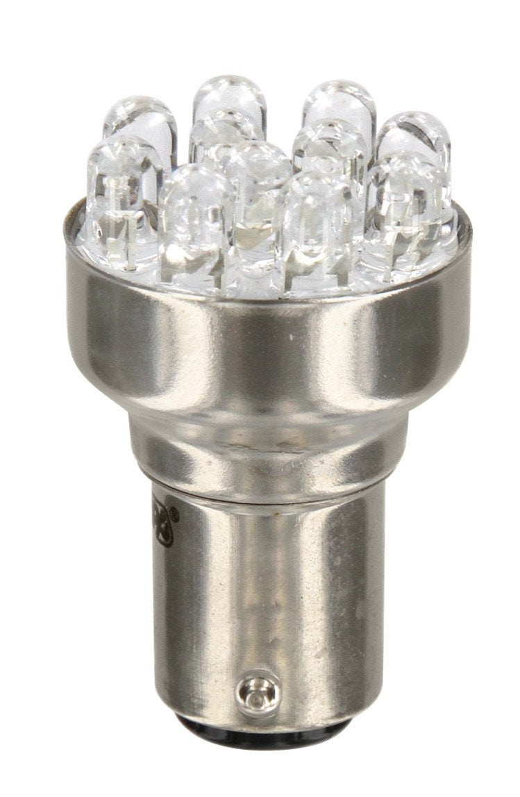 Pilot 12V Lampada Multi-Led 11 Led - (P21/5W) - BAY15d - 1 pz - Scatola - Rosso
