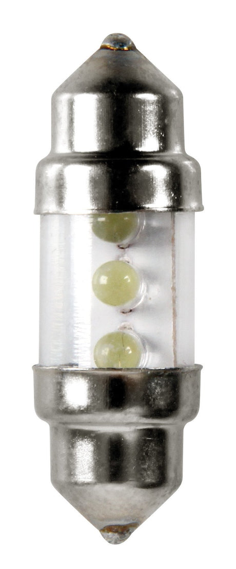 Pilot 12V Led Series - 3 Led - 10x31 mm - SV8,5-8 - 2 pz - D/Blister - Blu