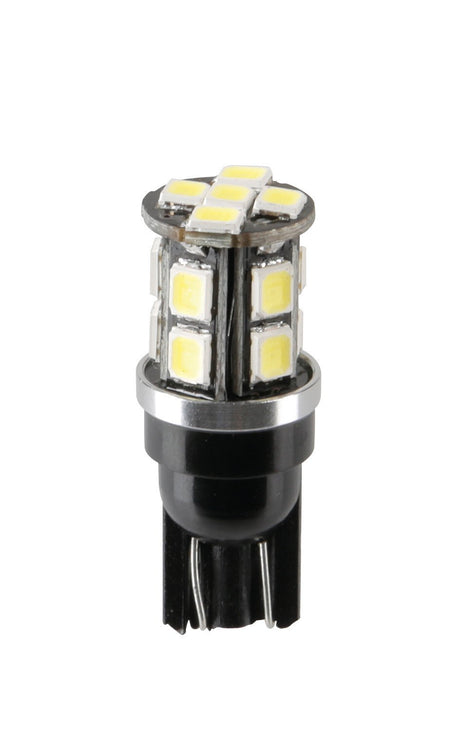 Pilot 9-30V Led series 15 Led SMD T10 W2,1x9,5d 2 pz Bianco