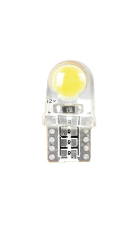 Pilot 12V Led series - 6 Led COB - (T10) - W2,1x9,5d - 2 pz - Scatola - Bianco