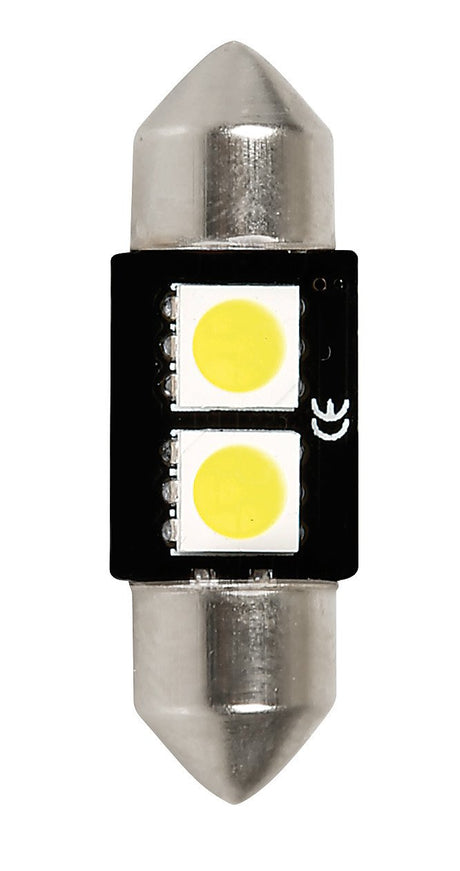 Pilot Hyper-Led 6 2 x3 chips 10x32 mm SV8,5-8 1 pz Bianco Resistenza inc
