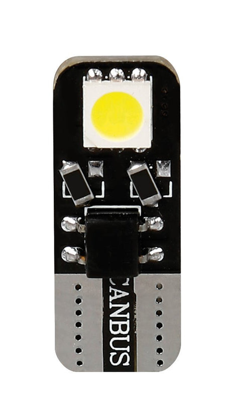 Pilot Hyper-Led 6 2 x3 chips T10 Bifocus W2,1x9,5d 2 pz Bianco Resistenza inc