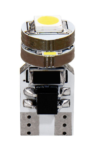 Pilot Hyper-Led 12 4 x3 chips T10 Quadrifocus W2,1x9,5d 2 pz Bianco Res. inc
