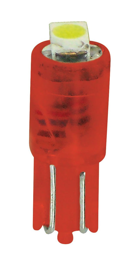 Pilot 12V Hyper-Led 2 1 SMD x 2 chips (T5) W2x4,6d 2 pz D/Blister Rosso