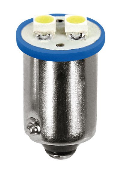 Pilot 12V Hyper-Led 6 - 2 SMD x 3 chips - BA9s - 2 pz - D/Blister - Blu