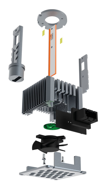 Pilot 12-24V Lampade a Led per conversione fari Xenon - (D1S-D1R) - 35W - 2 pz - Scatola