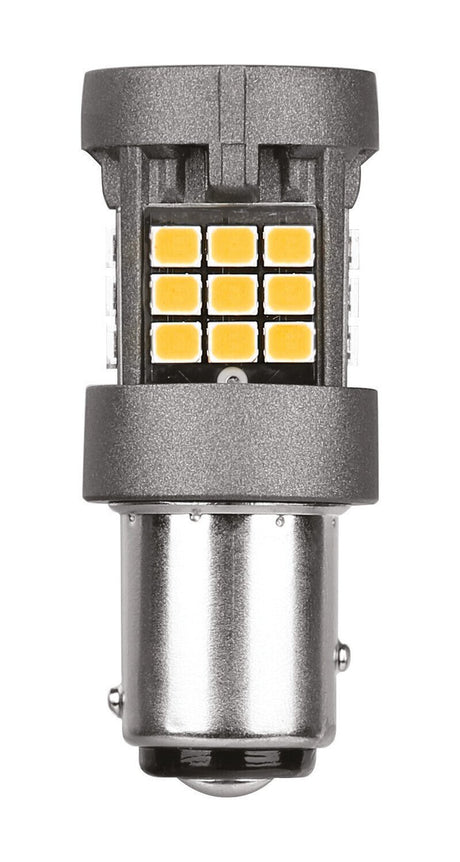 Pilot 12/24V Pro-User Series - (P21/5W) - BAY15d - 1 pz - Scatola - Arancio - Doppia polarità - Resistenza incorporata