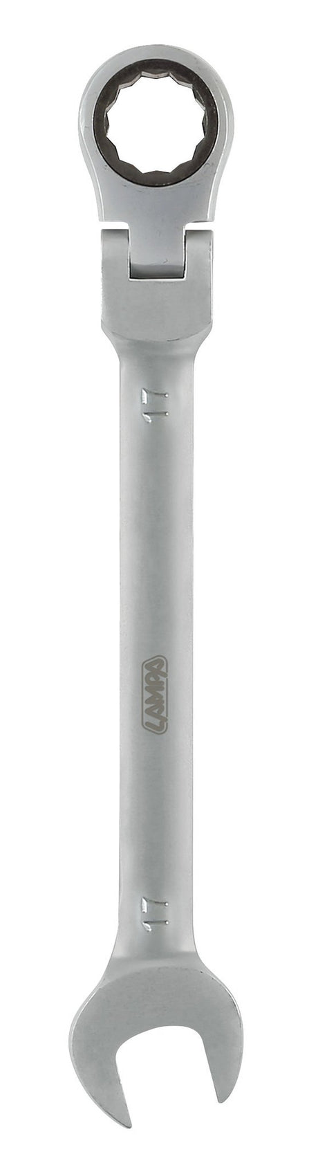 Lampa Chiave combinata con cricchetto snodato - 17 mm 59560