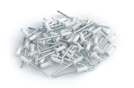 Lampa Aluminium Rivets, set 50 rivetti Graf per portatarga - Bianco 59583
