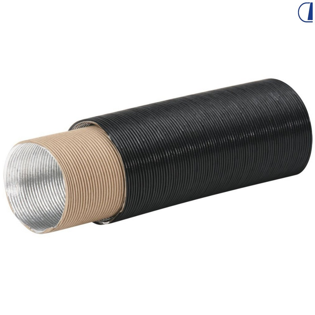 Tubo isolato per aria calda Ø 60 mm – passaggio esterno, 1,5 m