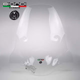 Biondi Parabrezza Club Aprilia Leonardo 125 1996-2002 con Attacchi