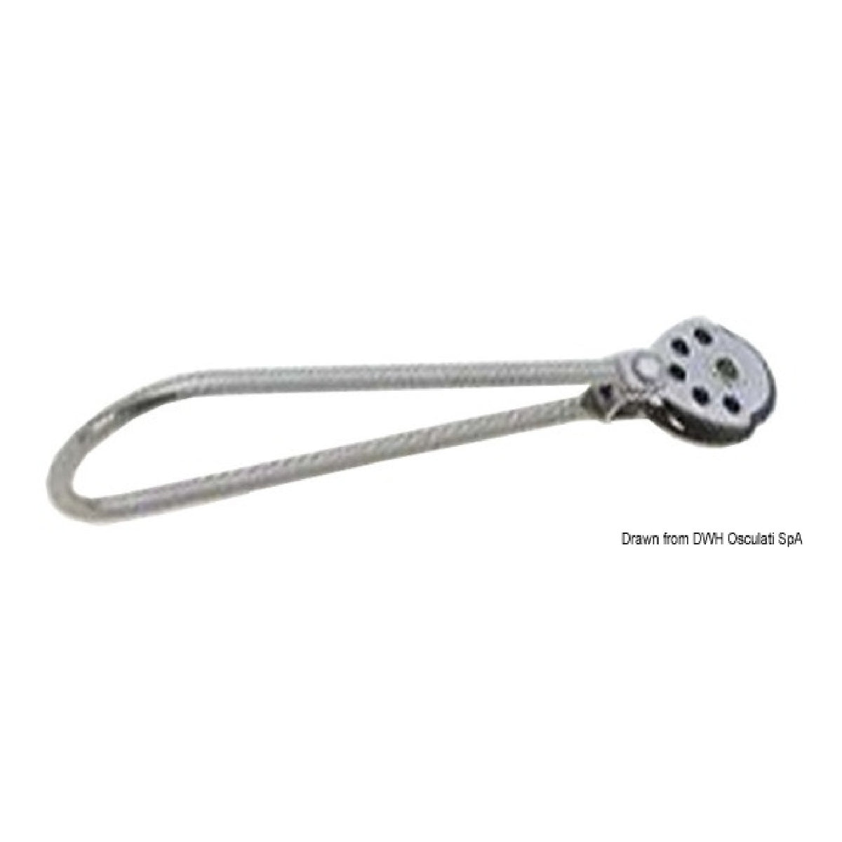 Anillo trapecio Viadana con bloque