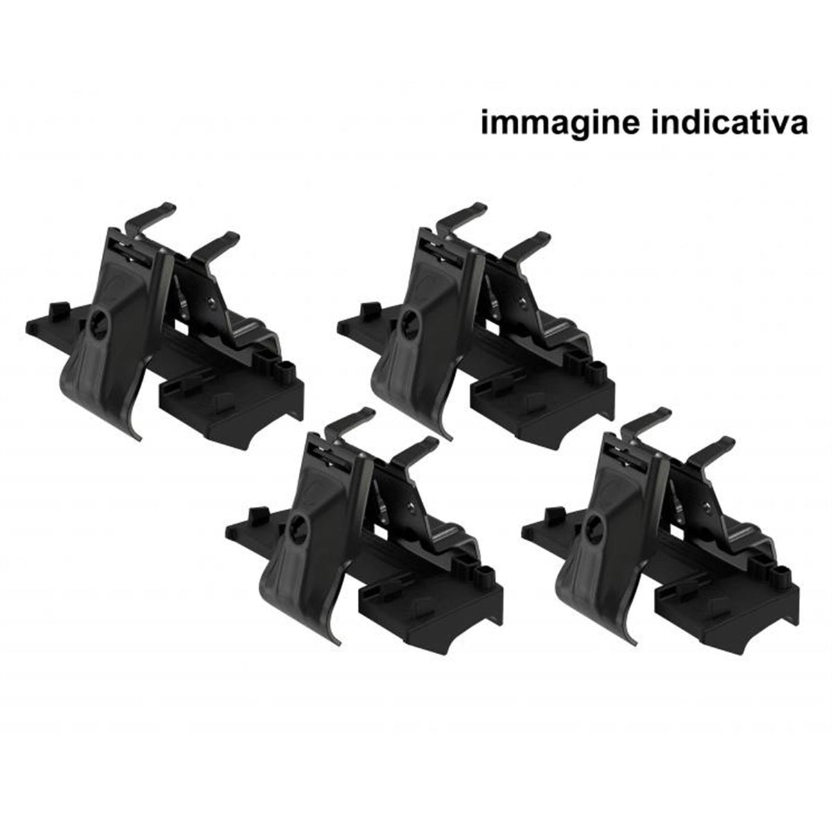 Thule Evo Flush Rail Fitting Kit 6042