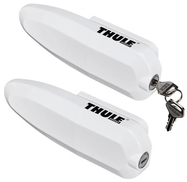 Thule Coppia serrature per camper e furgoni Universal Lock bianche