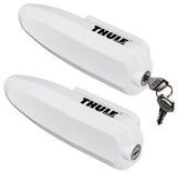 Thule Coppia serrature per camper e furgoni Universal Lock bianche