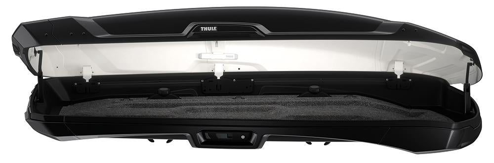 Cofre de techo Thule 613701 Auto Vector L, negro metalizado