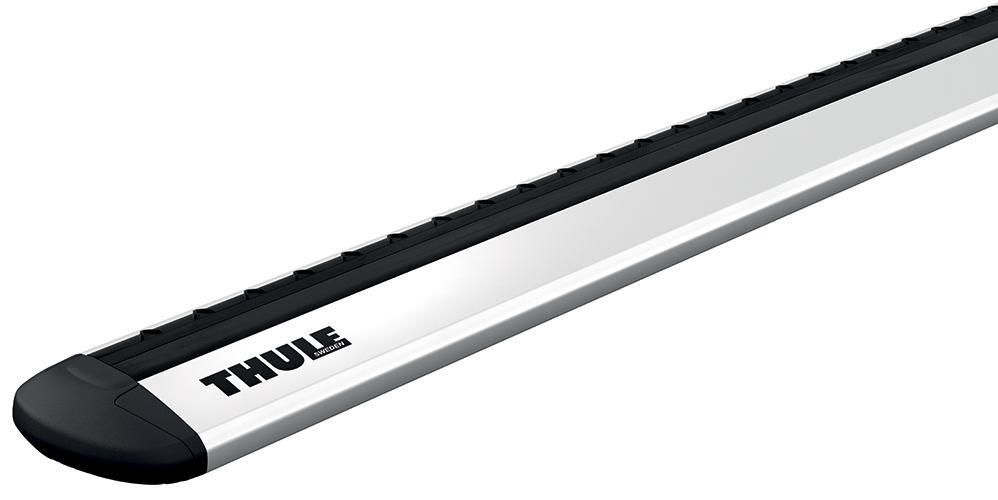 Baca de techo Thule 711400 WingBar Evo de 135 cm, color plateado