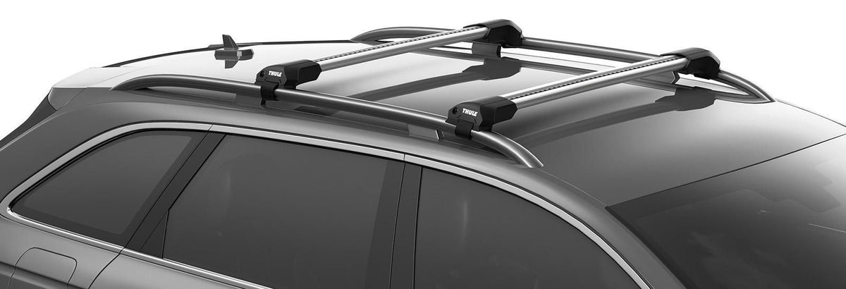 Thule Juego de 4 rieles de borde elevado para portaequipajes de techo 7204