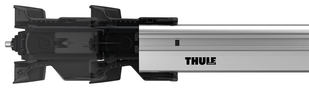 Thule 721100 Barra portatutto WingBar Edge 68 cm silver