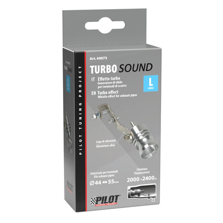 Pilot Terminale di scarico auto Effetti speciali Turbo-Sound - L -  44/55 mm