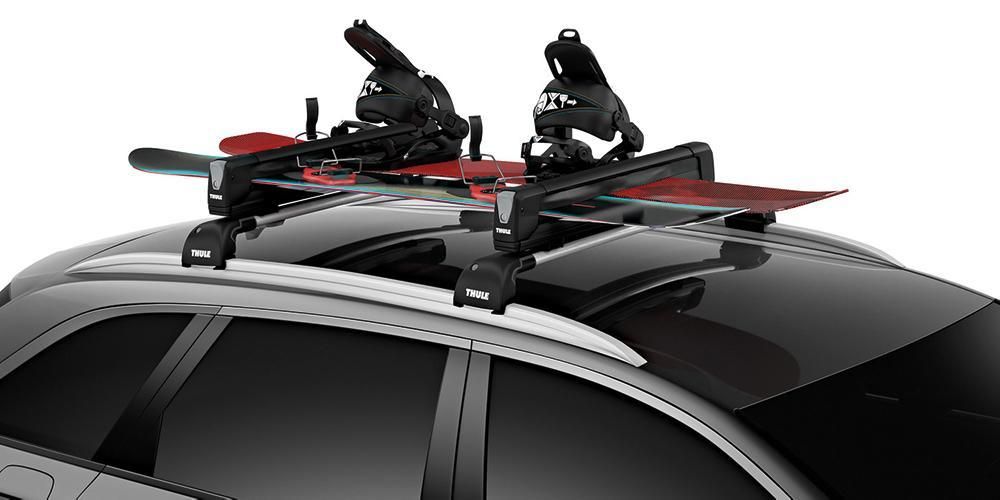 Thule 732507 Portasci da tetto Auto SnowPack Extender 5 paia nero
