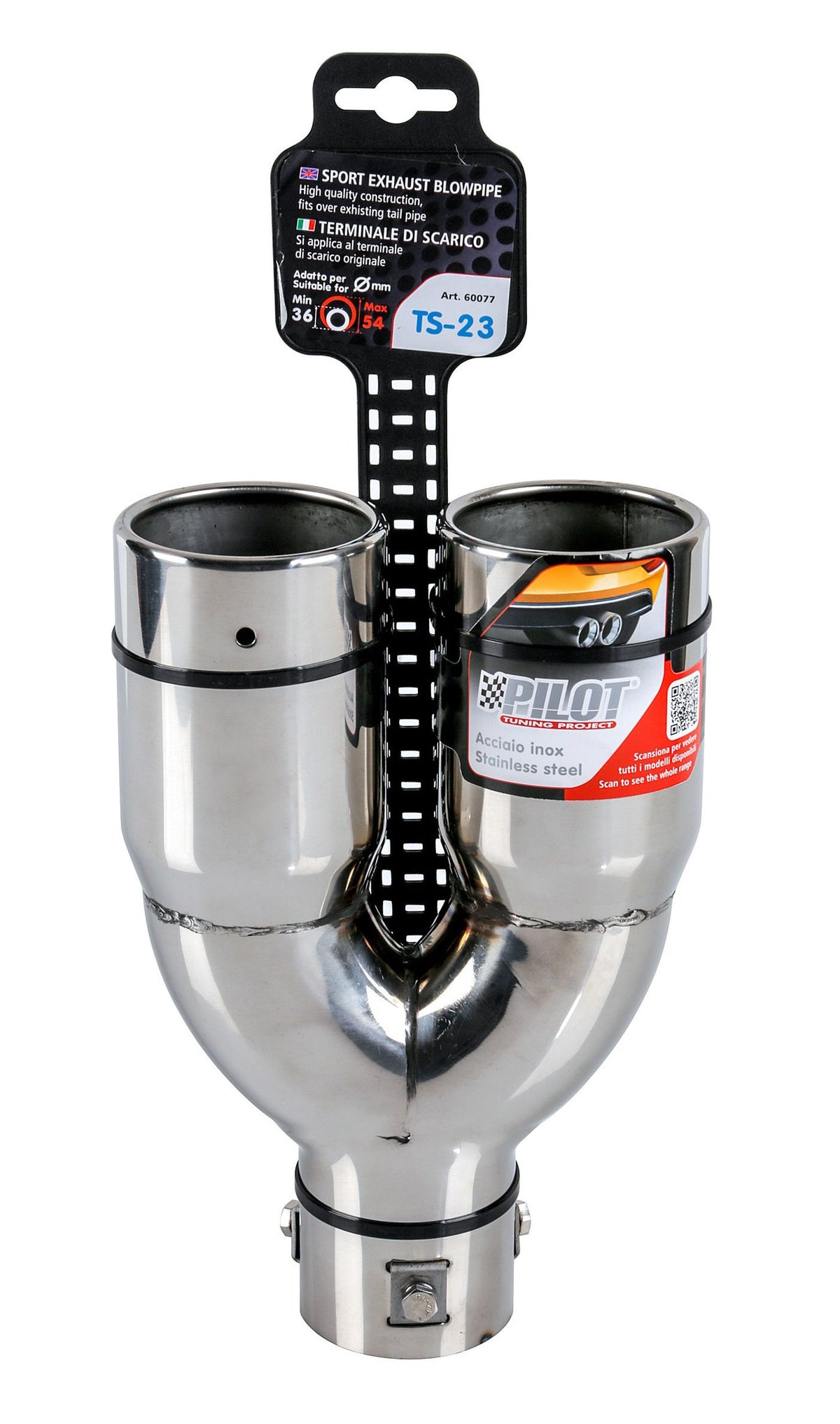 Pilot Terminale di scarico auto Doppi TS-23