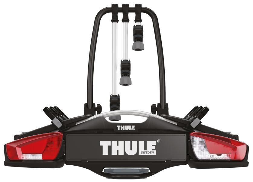 Thule Velocompact F Fahrradträger für 3 Fahrräder mit 13-poliger Anhängerkupplung
