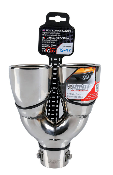 Pilot Terminale di scarico auto Doppi TS-47