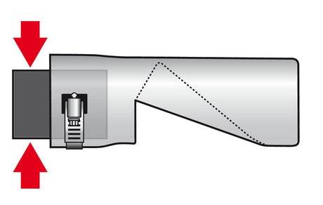 Pilot Terminale di scarico auto Taglio Diritto TS-69
