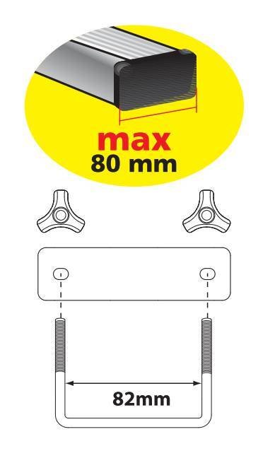 Gran Pree Gran-Pree, box tetto in polipropilene, 400 litri - Nero Carbon