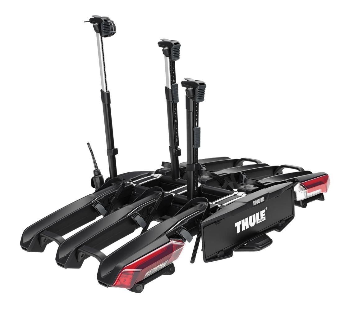 Thule Epos 9803  Portabici da Gancio Traino per 3 Bici con ParkSecure