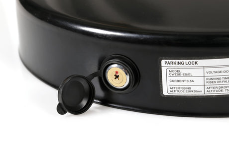Barriera di parcheggio automatica con telecomando Batteria + Pannello solare 62108