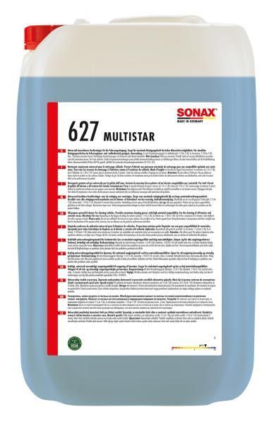 Detergente concentrado universal Sonax Multistar 25 litros