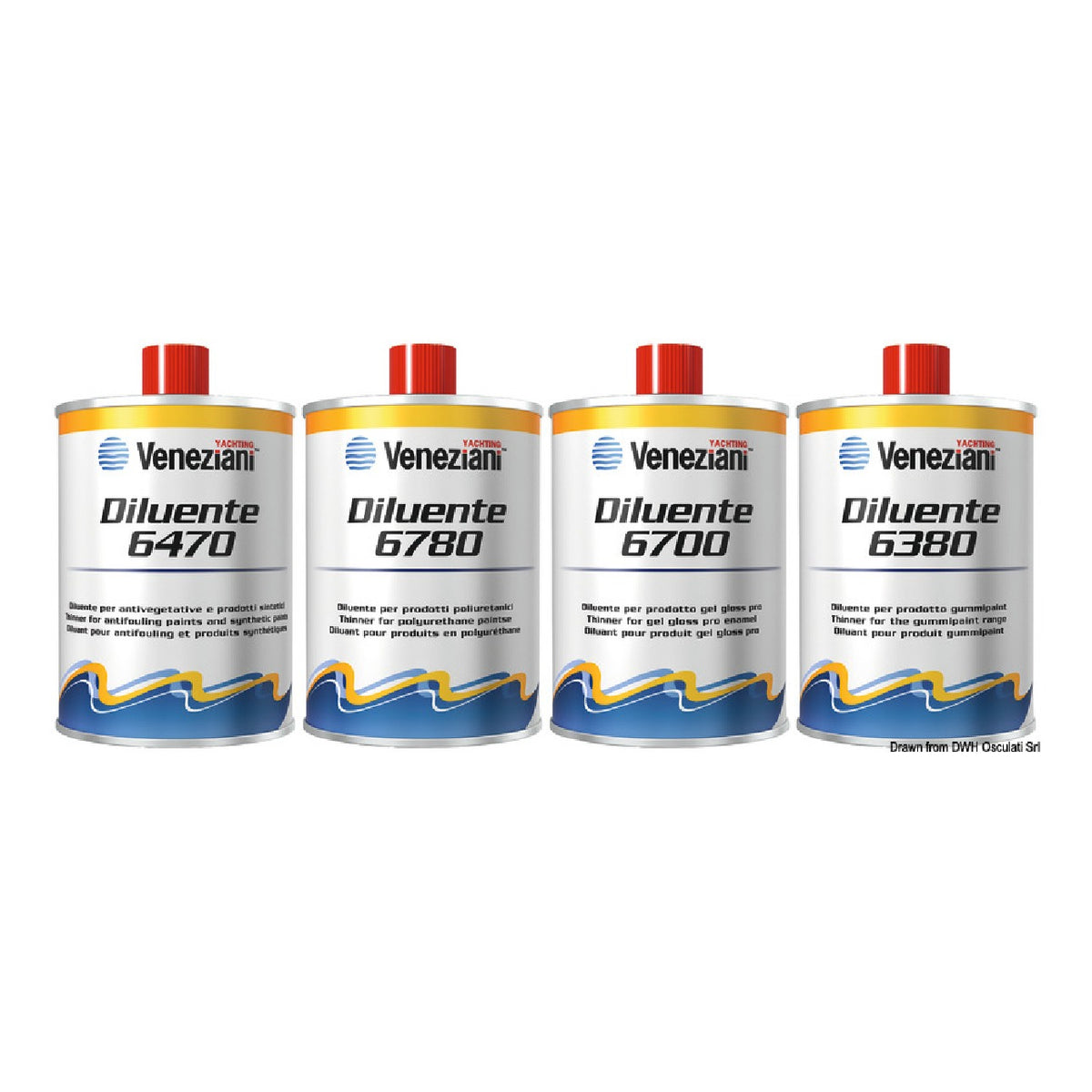 Veneziani Diluente fondo 0,5 lt