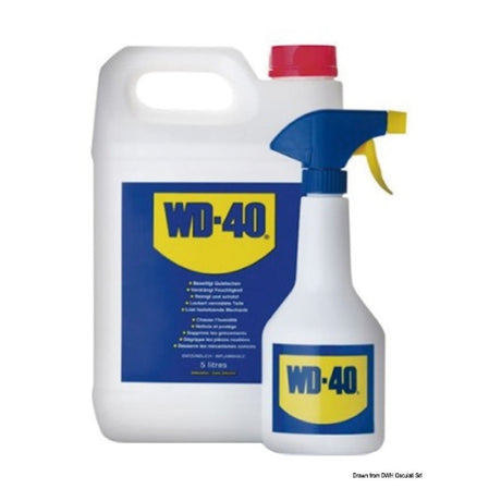 WD-40 Lubrificante multiuso 5 lt + 1 dosatore spray - AmerigoStore
