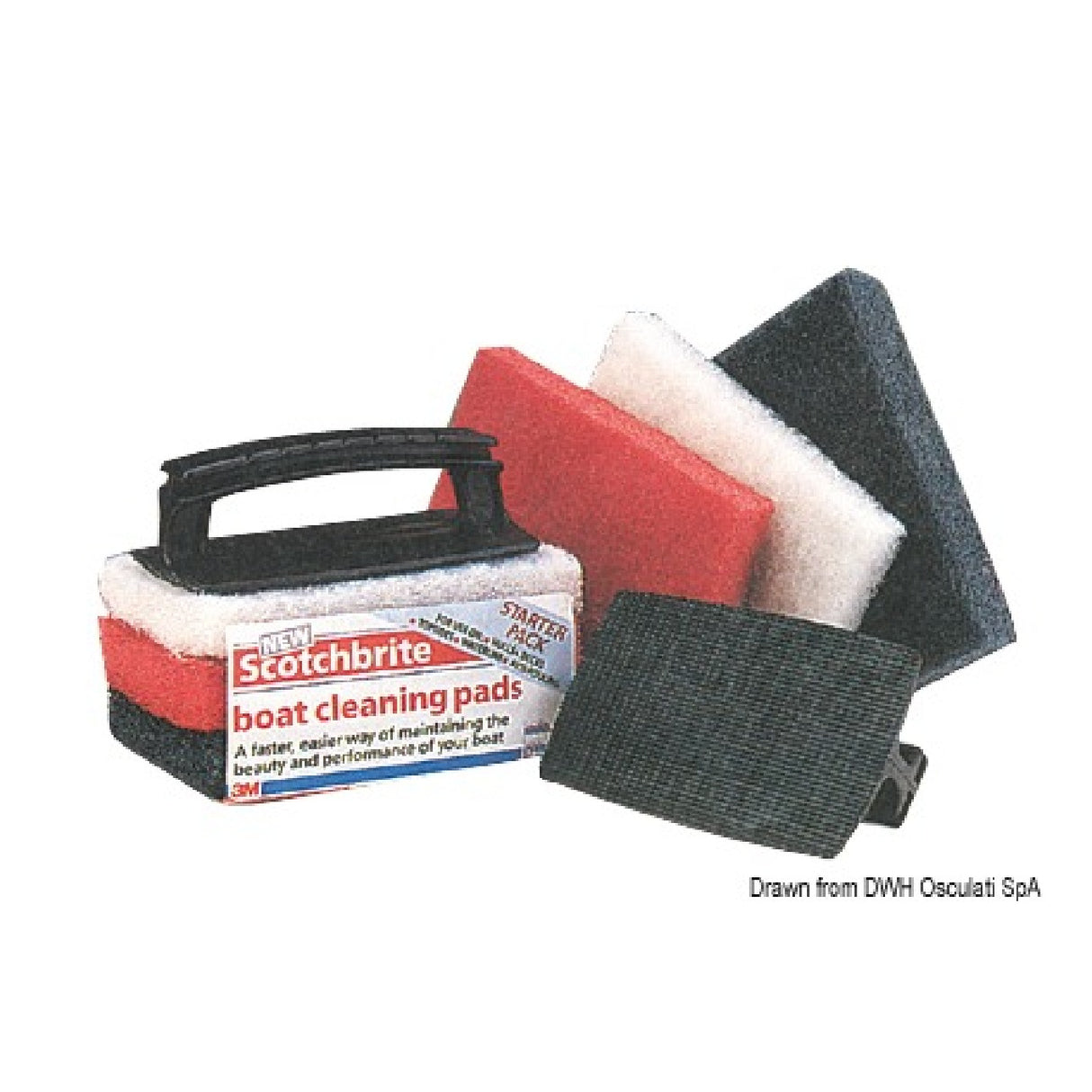 3M Scotch-Brite Tampone Cleaning System
