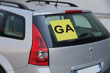 Lampa Contrassegno GA (Guida Accompagnata) - Posteriore 65360