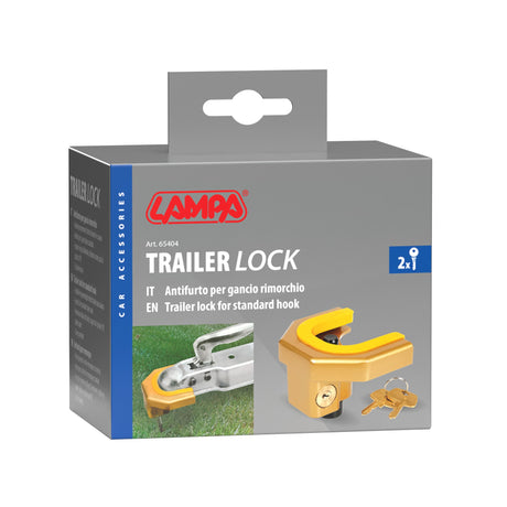 Lampa Antifurto per gancio rimorchio 65404