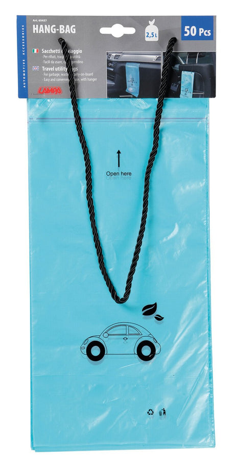Lampa Hang-Bag, sacchetti da viaggio - 2,5 L - 50 pz 65457